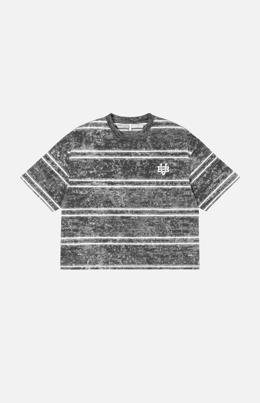 Villa Blvd Bold Vintage Washed Stripe T-Shirt