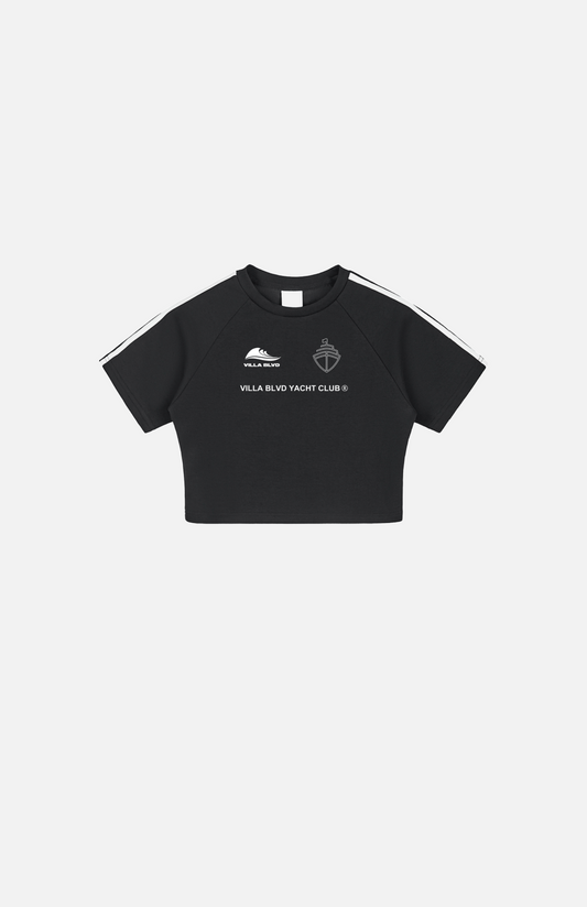 Villa Blvd Yacht Club® Taped Crop Top