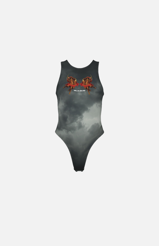 Villa Blvd Angels in the Clouds Bodysuit