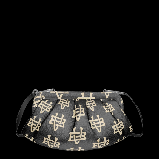 Villa Blvd Bold Vintage Pleated Frame Handbag ☛ Multiple Sizes Available ☚