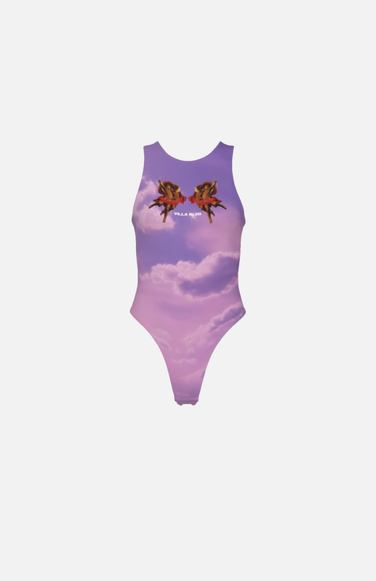 Villa Blvd Angels in the Clouds Bodysuit