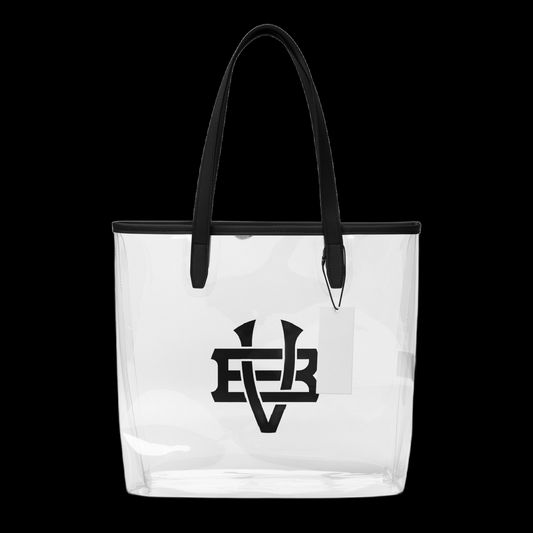 Villa Blvd Bold Vintage Clear Stadium Tote