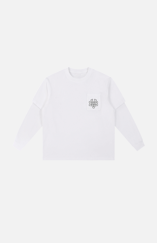 Villa Blvd Bold Vintage Layered Long Sleeve T-Shirt