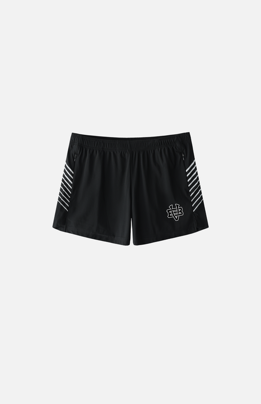 Villa Blvd Bold Vintage Side-Stripe Performance Sport Shorts