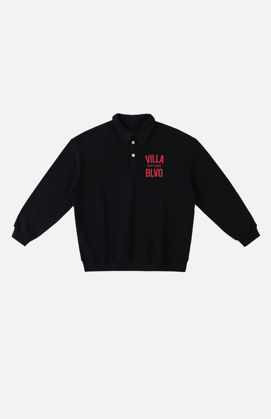Villa Blvd Yacht Club® Polo Sweatshirt ☛ Multiple Colors Available ☚
