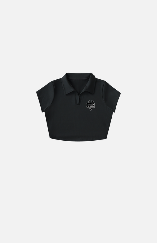 Villa Blvd Bold Vintage Cropped Lapel Top ☛ Multiple Colors Available ☚