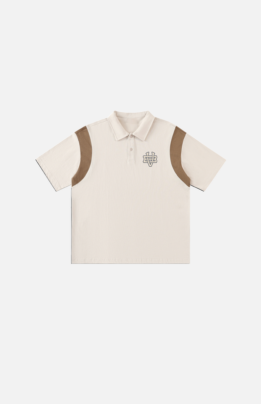 Villa Blvd Bold Vintage Contrast Panel Polo ☛ Multiple Colors Available ☚