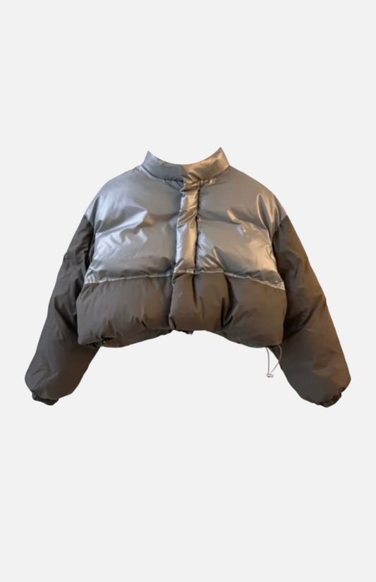 Villa Blvd Spliced Panel Puffer Jacket