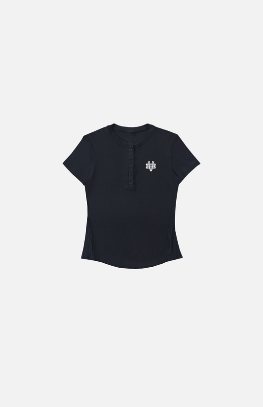 Villa Blvd Bold Vintage Bodycon Button Shirt ☛ Multiple Colors Available ☚