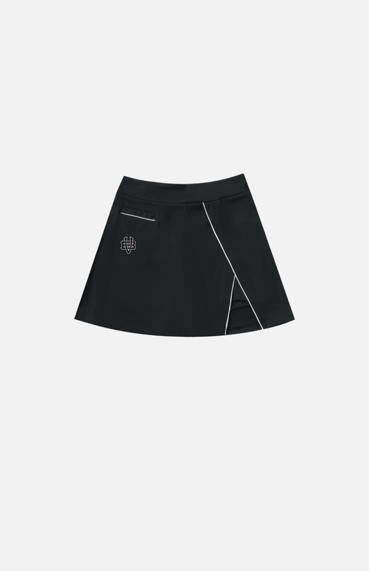 Villa Blvd Bold Vintage Lined Skort