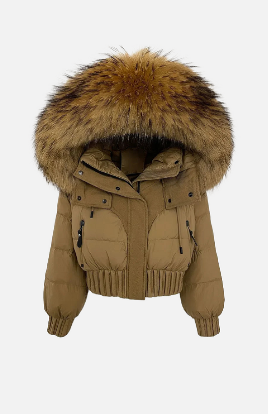 Villa Blvd Fox Hooded Down Coat ☛ Multiple Colors Available ☚