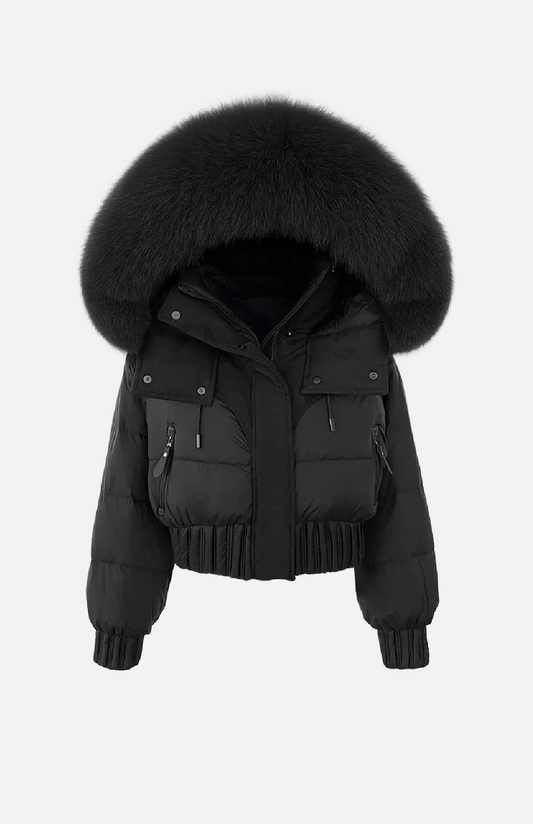 Villa Blvd Fox Hooded Down Coat ☛ Multiple Colors Available ☚