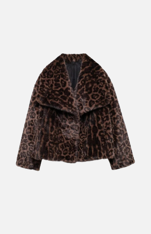 Villa Blvd Plush Faux Fur Coat  ☛ Multiple Colors Available ☚