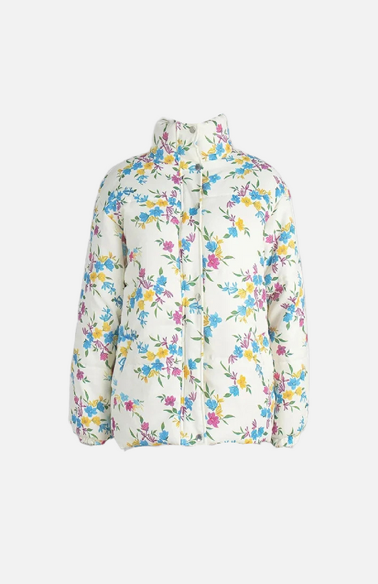 Villa Blvd Floral Puffer Jacket