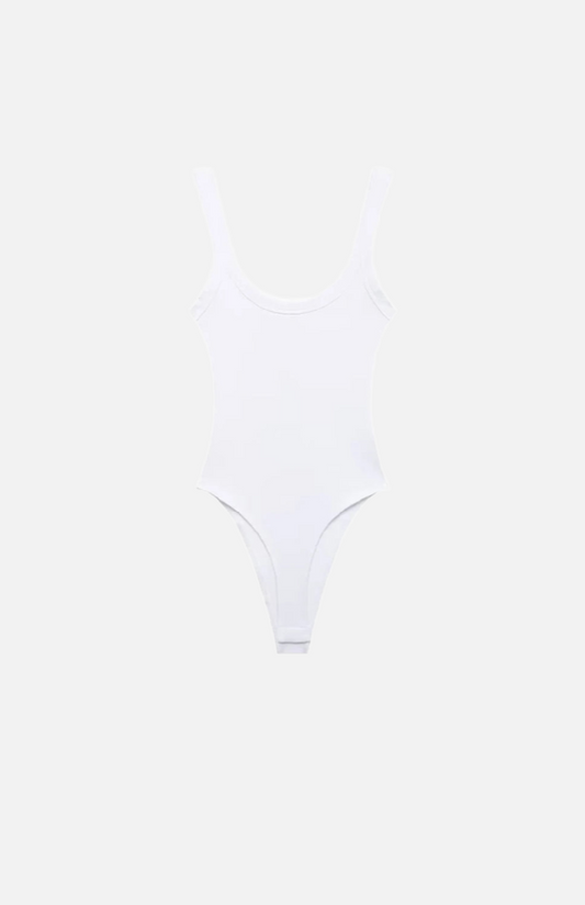 Villa Blvd Solid Ribbed Bodysuit ☛ Multiple Colors Available ☚