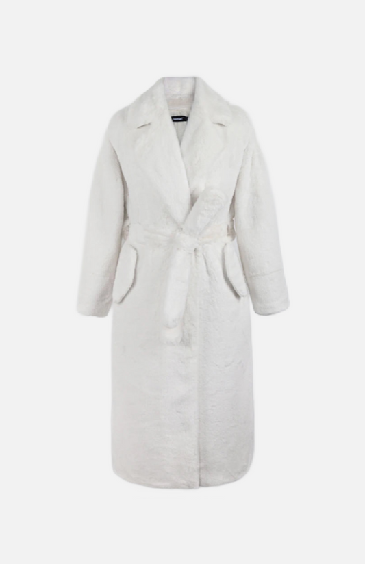 Villa Blvd Fluffy Faux Fur Long Coat ☛ Multiple Colors Available ☚
