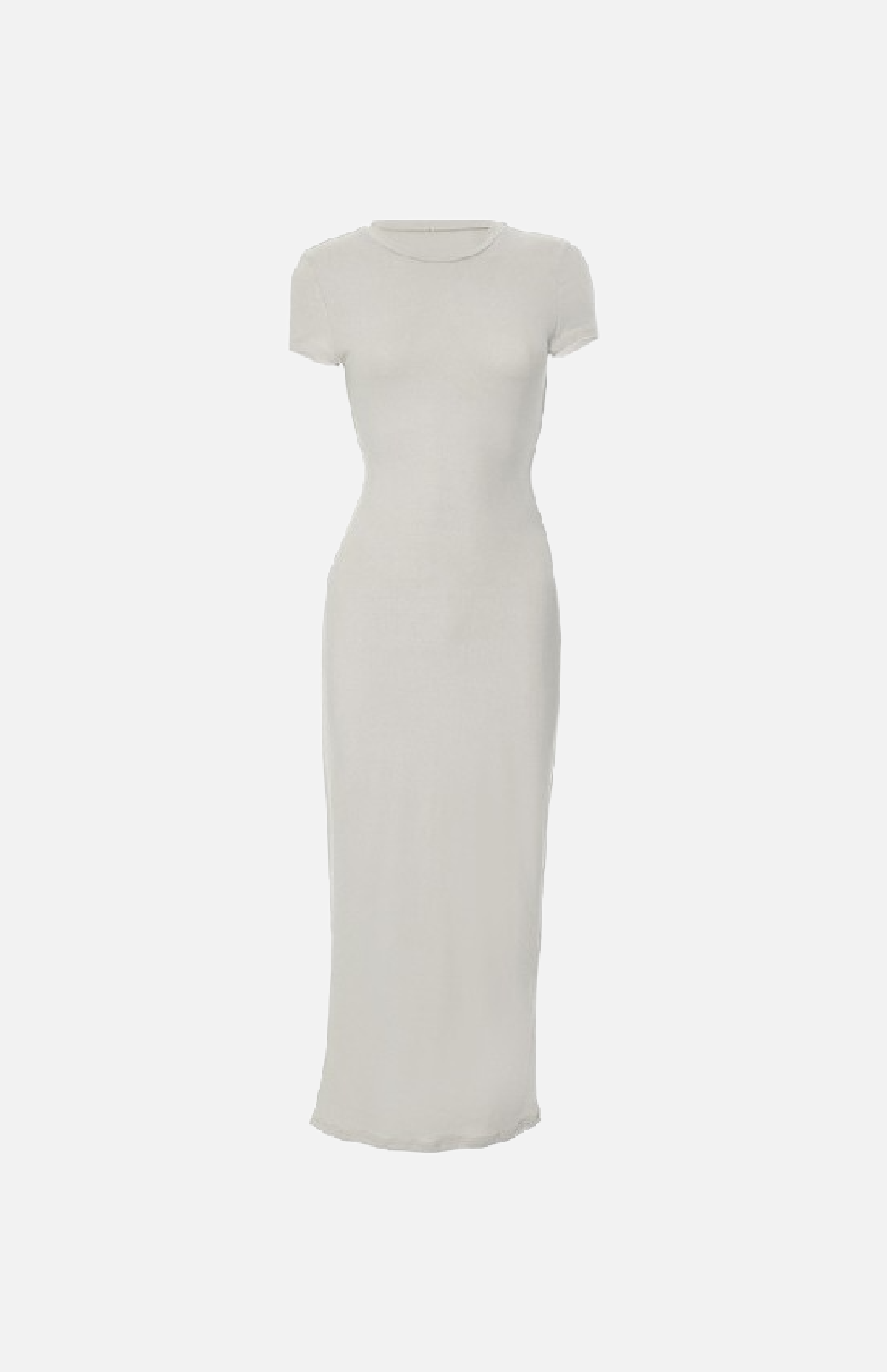 Villa Blvd Solid T-Shirt Maxi Dress