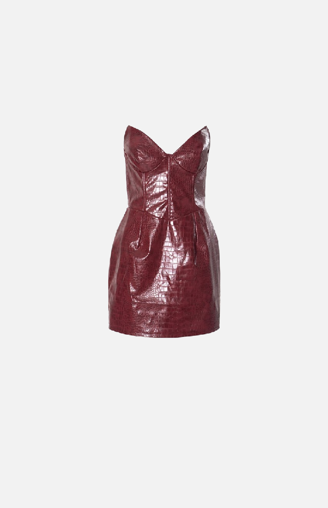 Villa Blvd Croc Leather Sheath Dress ☛ Multiple Colors Available ☚