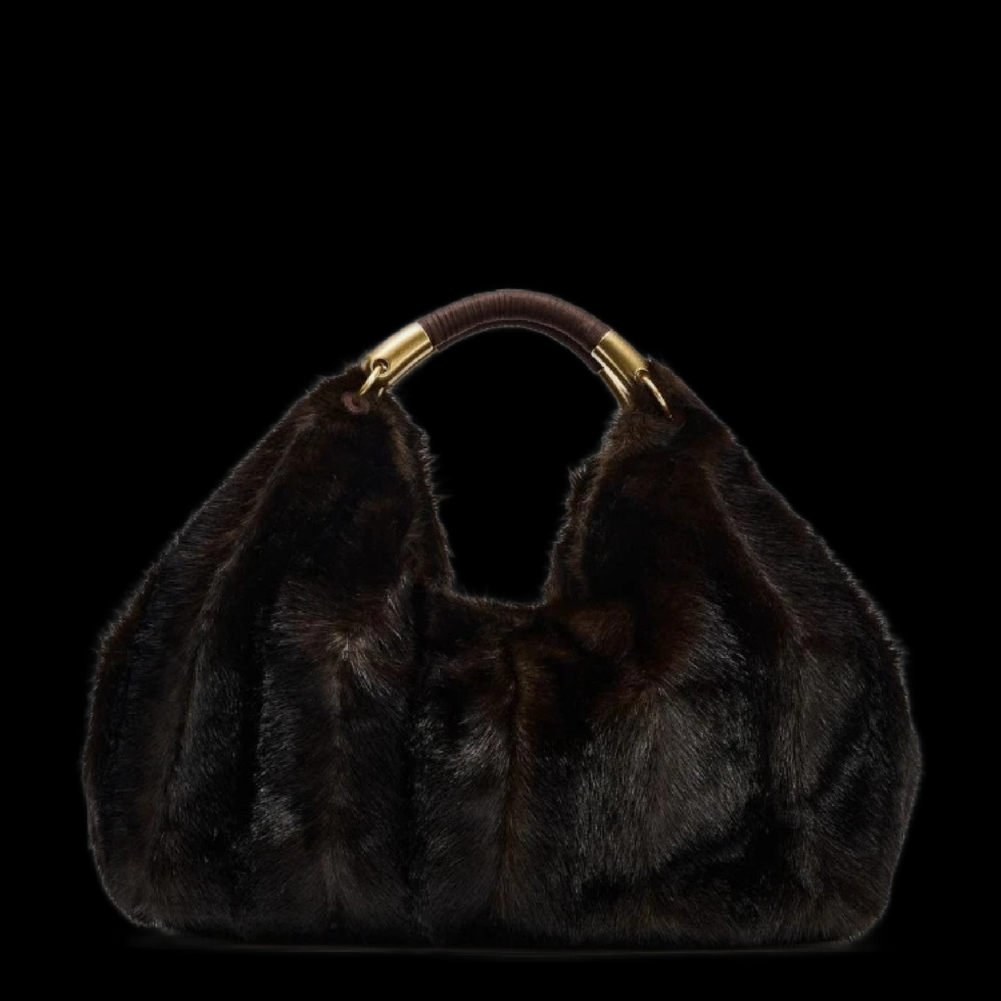 Villa Blvd Maxi Pelage Hobo Handbag