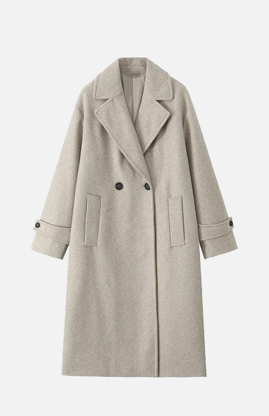 Villa Blvd Long Wool Collar Coat ☛ Multiple Colors Available ☚