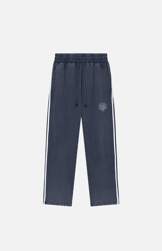 Villa Blvd Bold Vintage Washed Striped Joggers