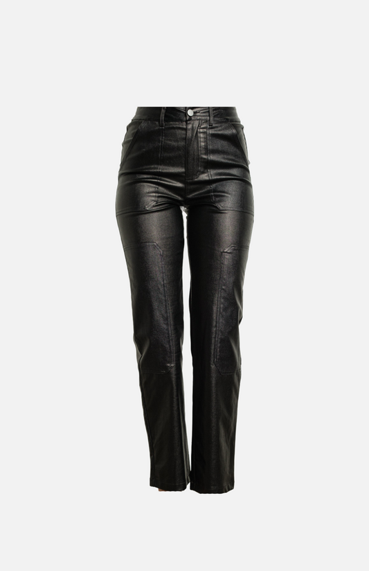Villa Blvd Stretch Metallic Pants