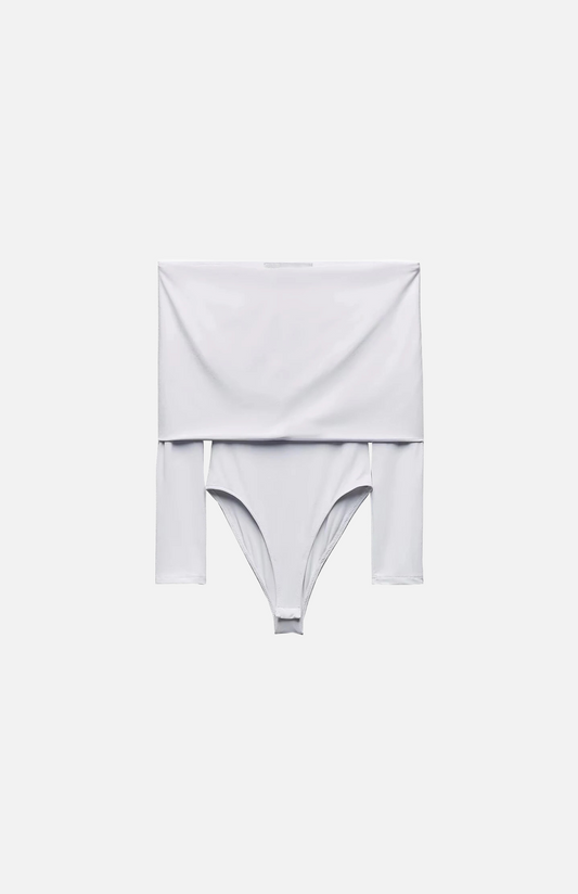 Villa Blvd Off-Shoulder Bodysuit ☛ Multiple Colors Available ☚