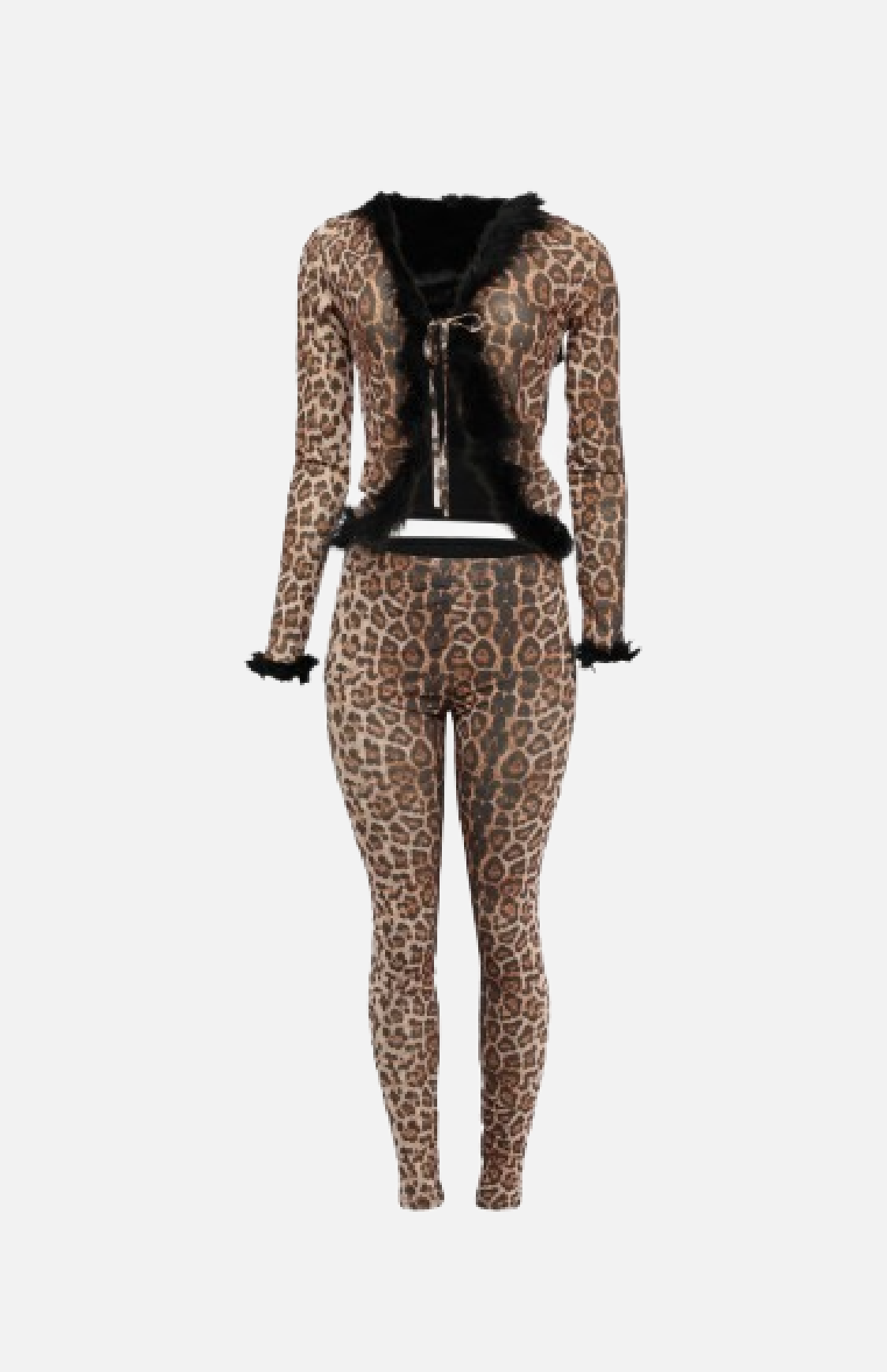 Villa Blvd Open Catch Top + Leggings Set