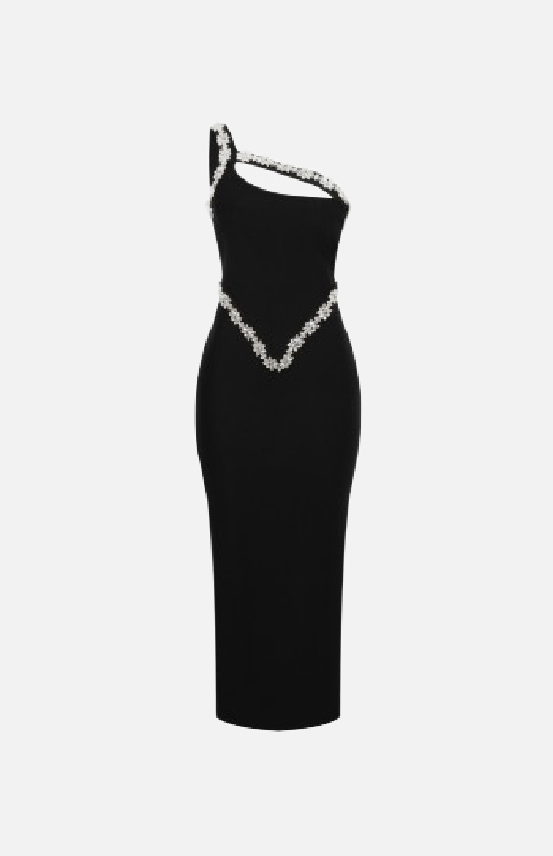 Villa Blvd Crystal Bandage Maxi Dress