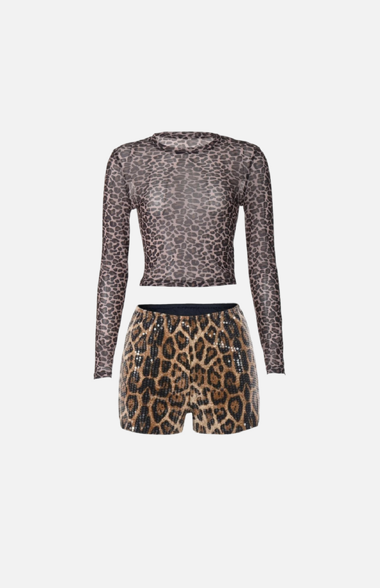 Villa Blvd Metallic Wild Mesh Set ☛ Multiple Colors Available ☚