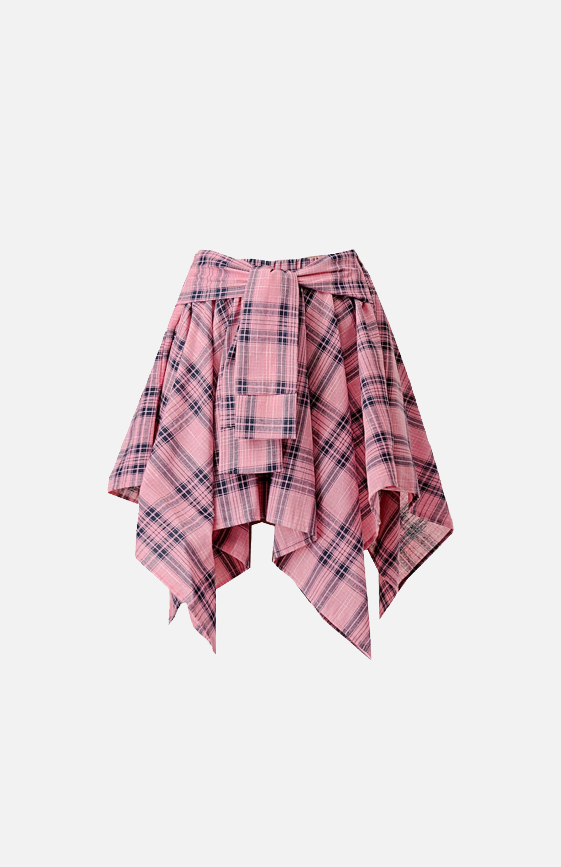Villa Blvd Plaid Handkerchief Skirt  ☛ Multiple Colors Available ☚
