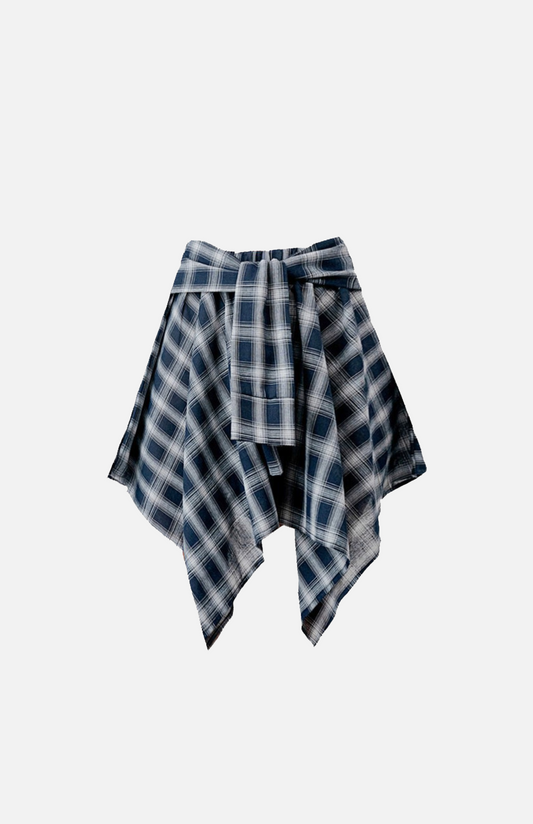 Villa Blvd Plaid Handkerchief Skirt ☛ Multiple Colors Available ☚