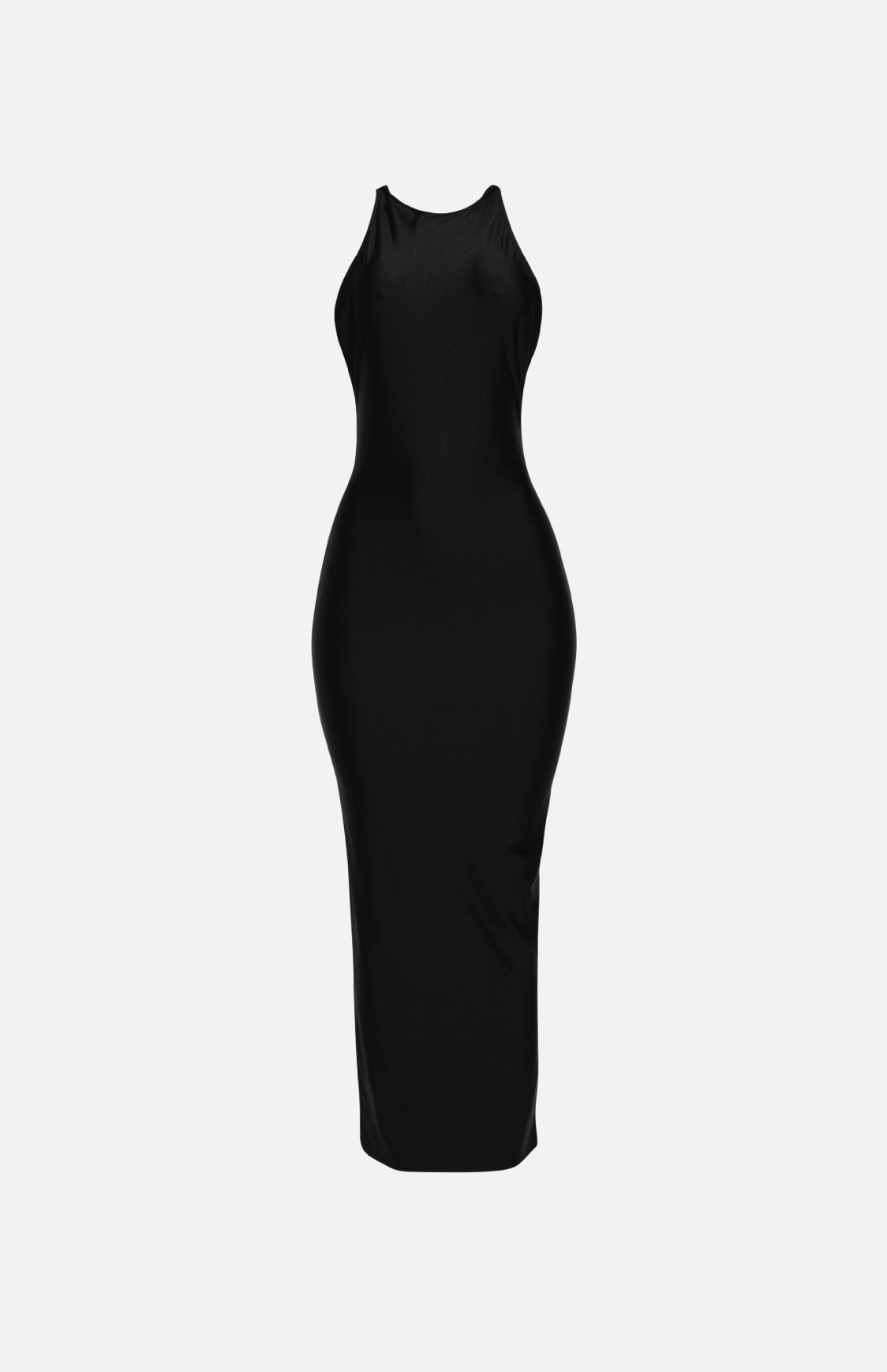 Villa Blvd Nylon Halter Maxi Dress ☛ Multiple Colors Available ☚