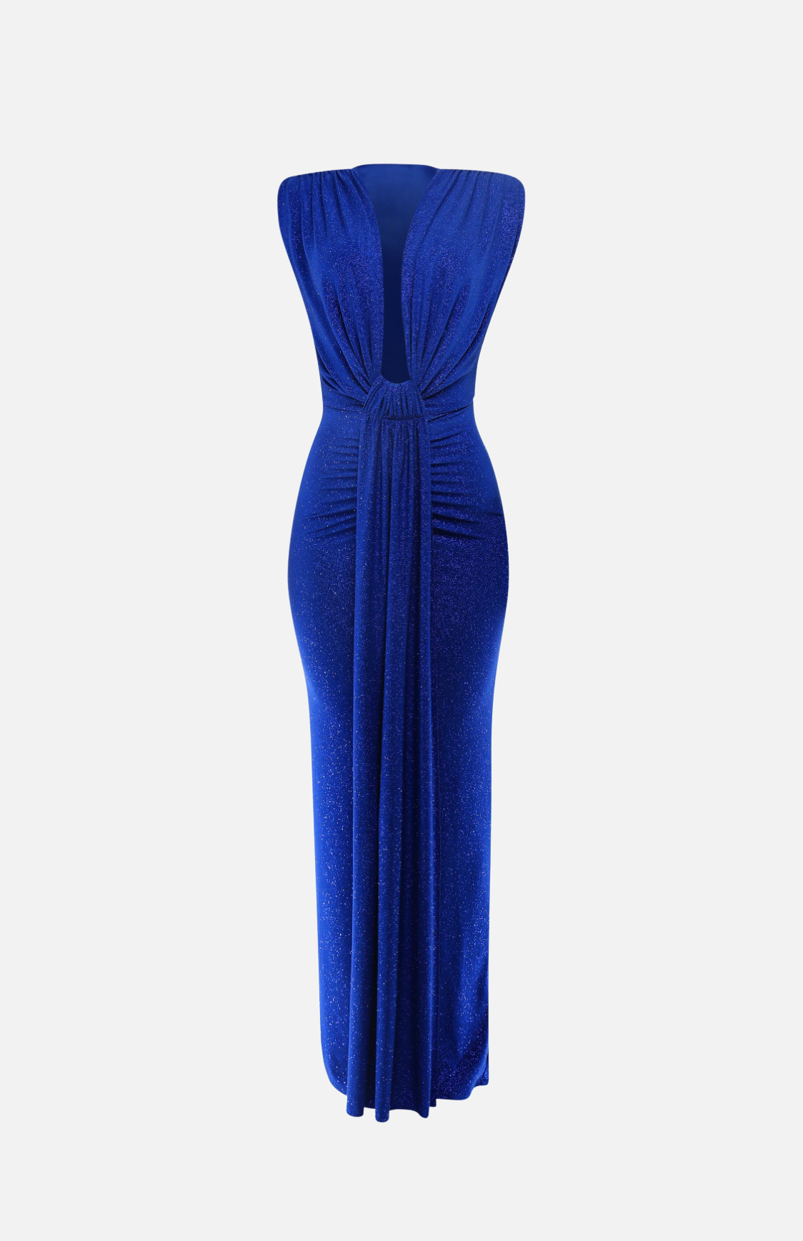 Villa Blvd Deep-V Drape Maxi Dress ☛ Multiple Colors Available ☚