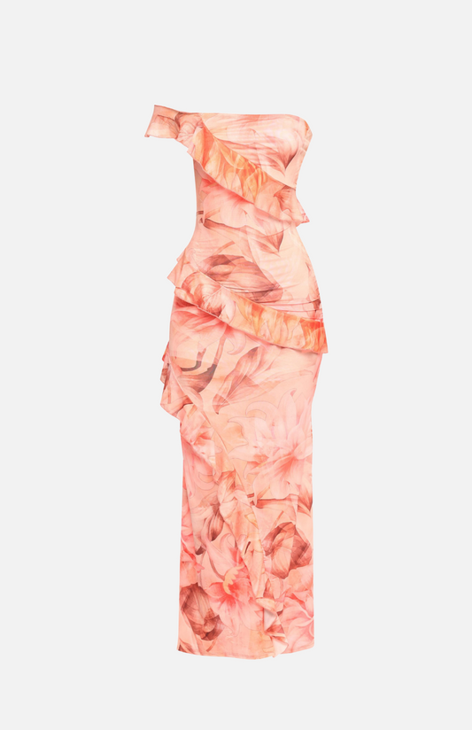 Villa Blvd Floral Rose Maxi Dress ☛ Multiple Colors Available ☚