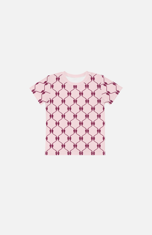 Villa Blvd Girls Pretty Little Bow Tee
