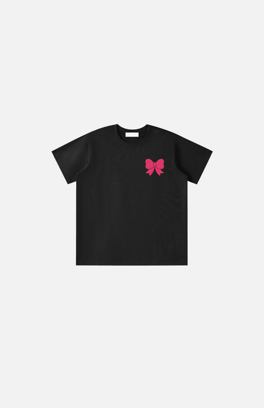 Villa Blvd Girls Pretty Little Bow T-Shirt ☛ Multiple Colors Available ☚