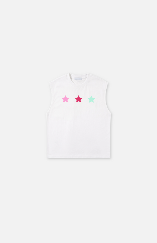 Villa Blvd Girls Little Stars Tank Top