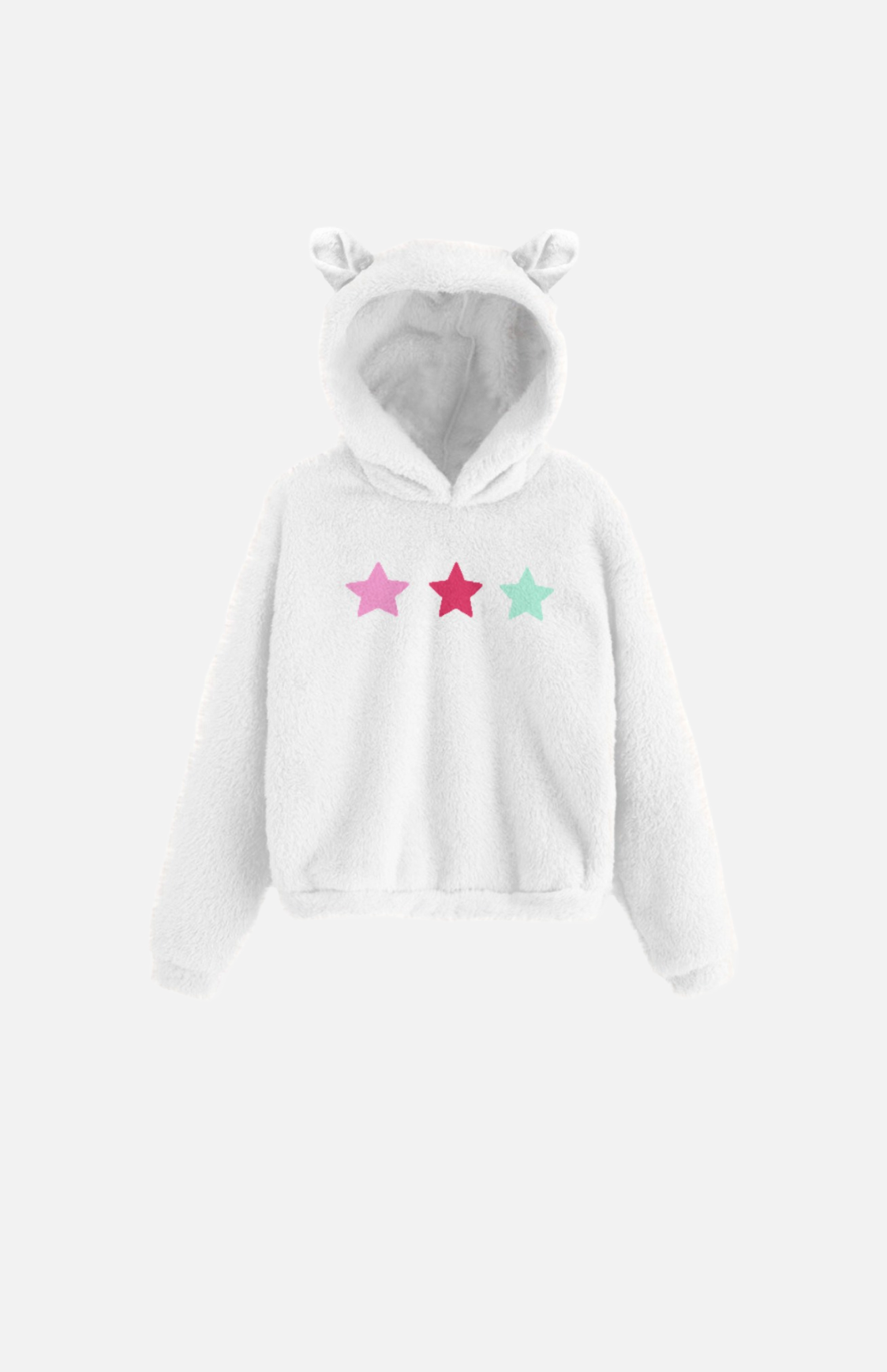 Villa Blvd Girls Little Stars Plush Fleece Sweater