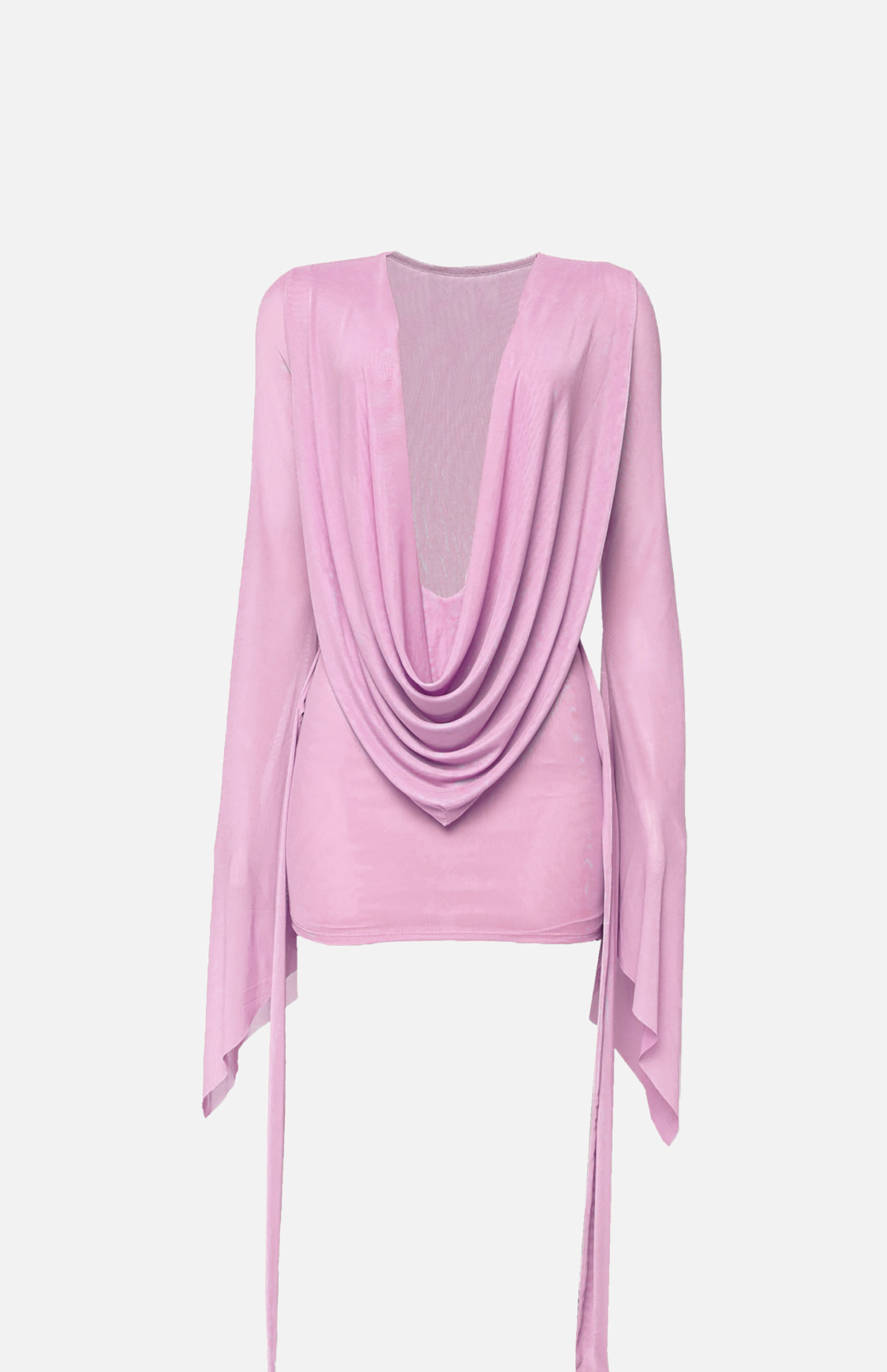 Villa Blvd Low-Cut Mesh Dress ☛ Multiple Colors Available ☚