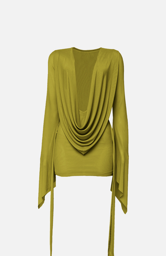 Villa Blvd Low-Cut Mesh Dress ☛ Multiple Colors Available ☚