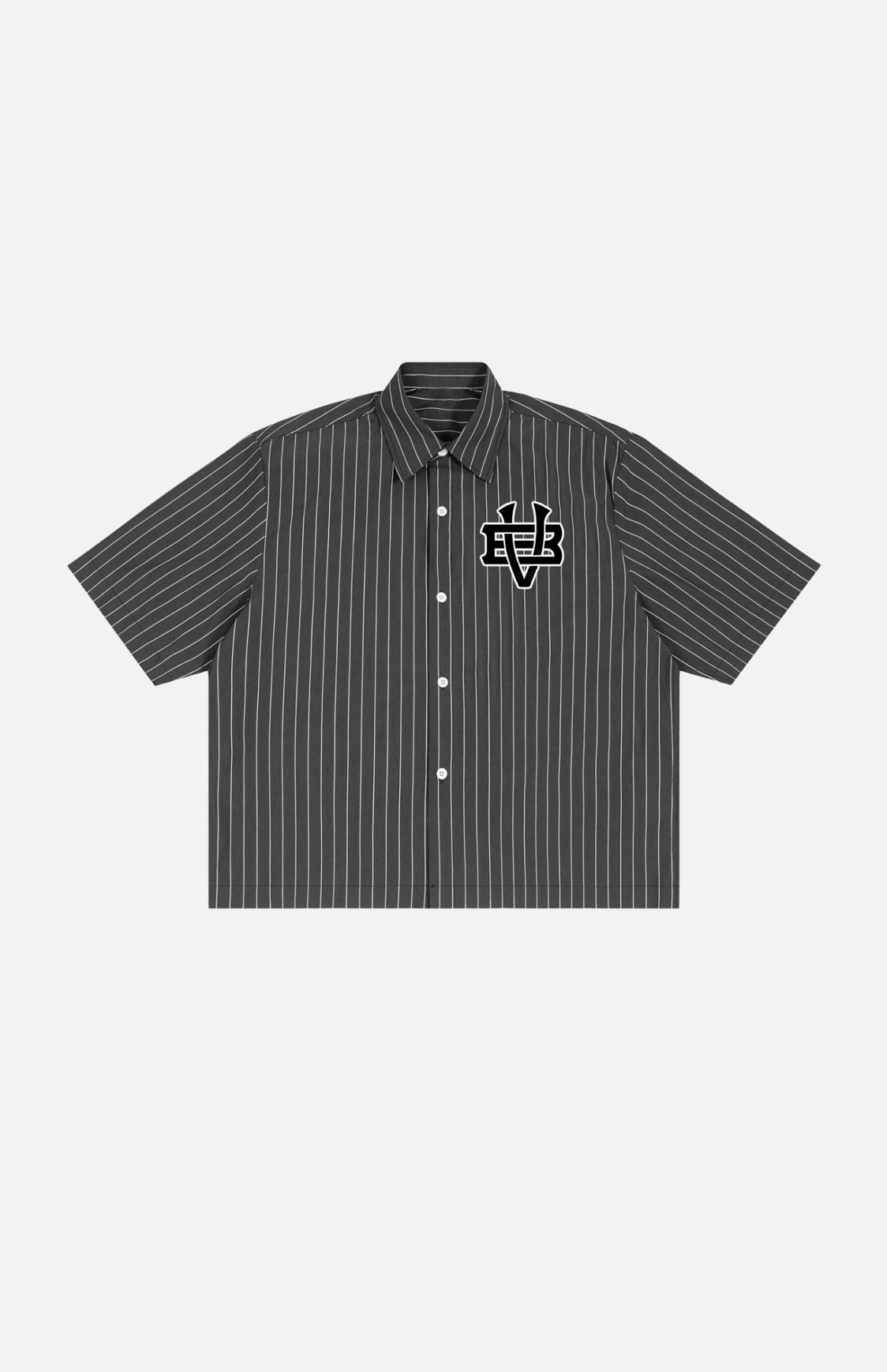 Villa Blvd Striped Boxy Shirt ☛ Multiple Colors Available ☚