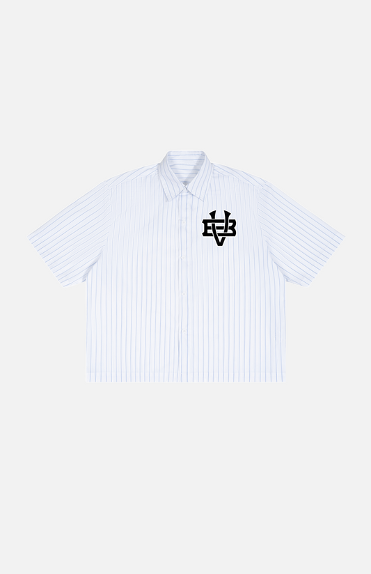 Villa Blvd Striped Boxy Shirt ☛ Multiple Colors Available ☚