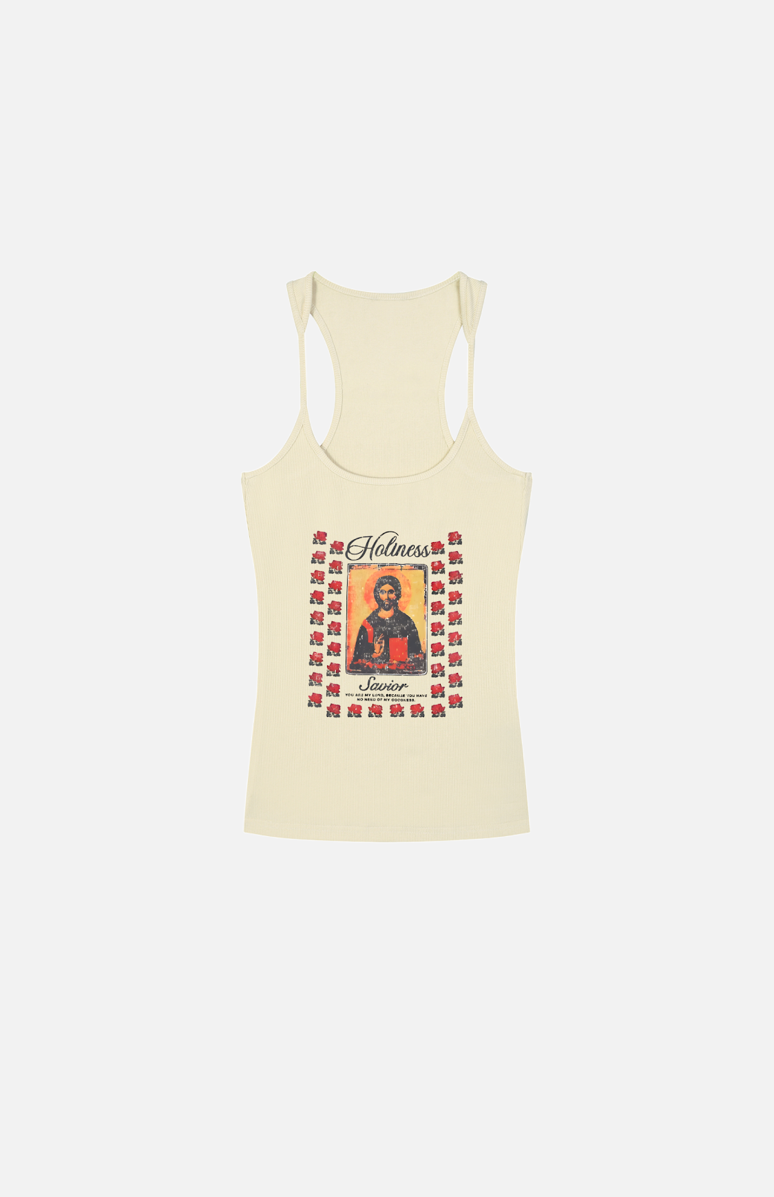 Villa Blvd Holiness Savior Gallery Racerback Tank Top ☛ Multiple Colors Available ☚