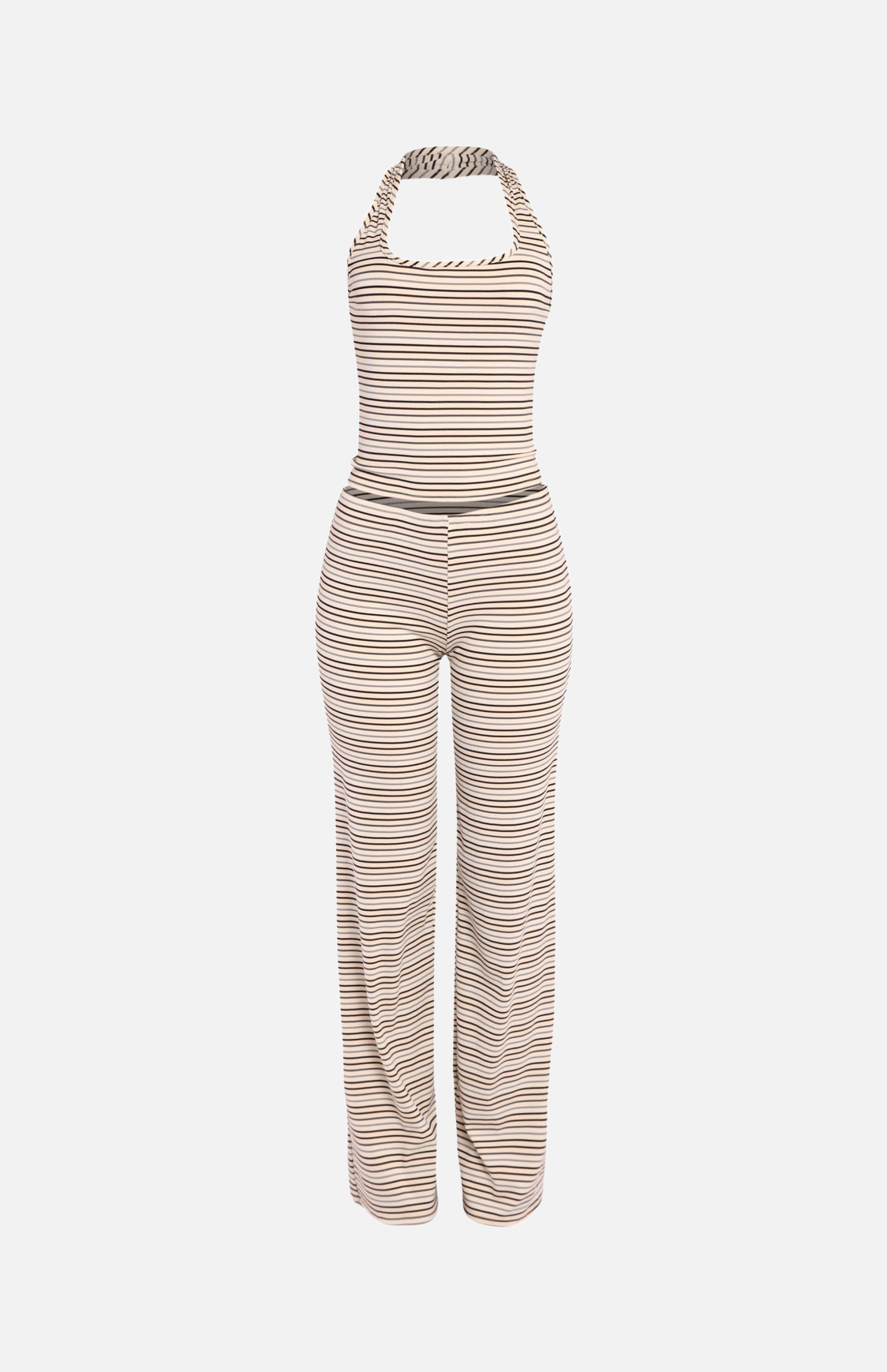 Villa Blvd Halter Stripe Pants Set ☛ Multiple Colors Available ☚