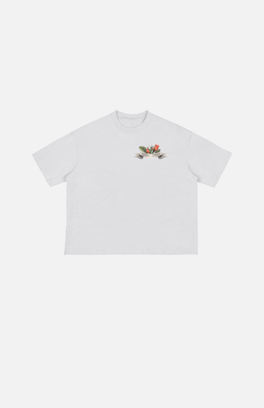 Villa Blvd Vintage Floral Boxy Tee ☛ Multiple Colors Available ☚
