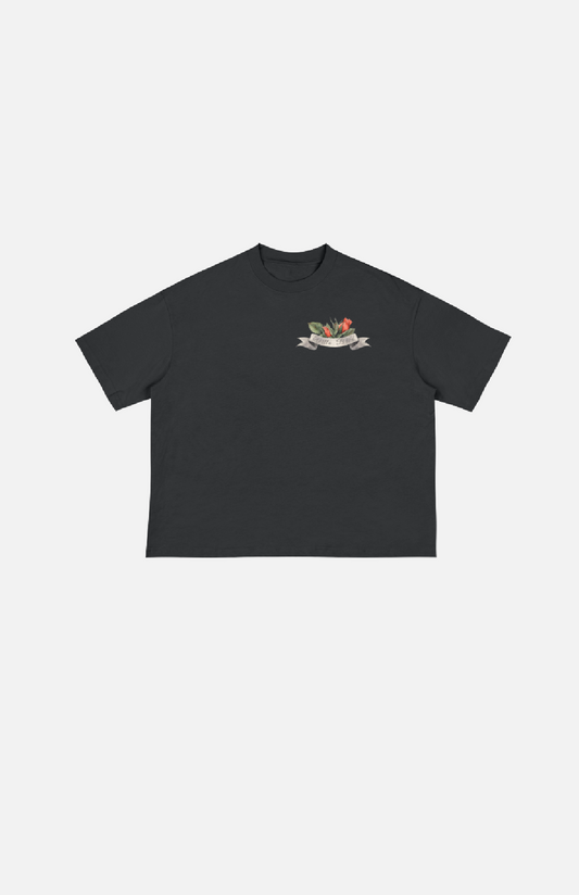 Villa Blvd Vintage Floral Boxy Tee ☛ Multiple Colors Available ☚