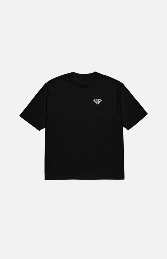 Villa Blvd ⱯPEX Diamond Oversized T-Shirt - Black