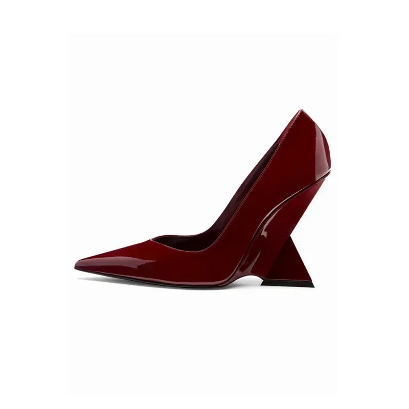 Villa Blvd Lacquer Passenger Heels ☛ Multiple Colors Available ☚