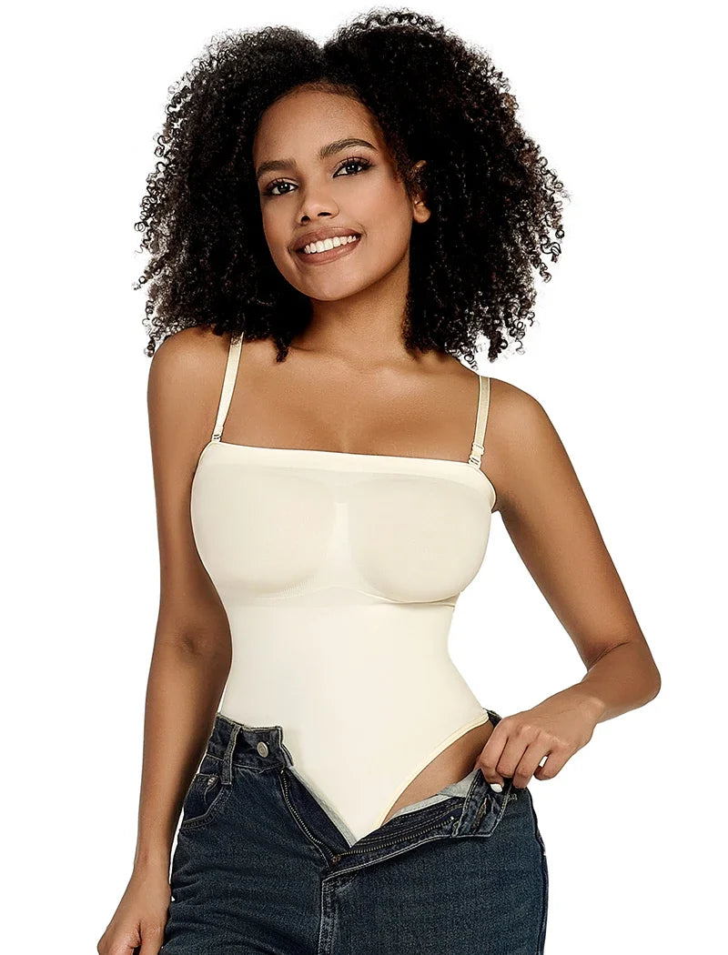 Villa Blvd Shapewear Strapless Bodysuit ☛ Multiple Colors Available ☚